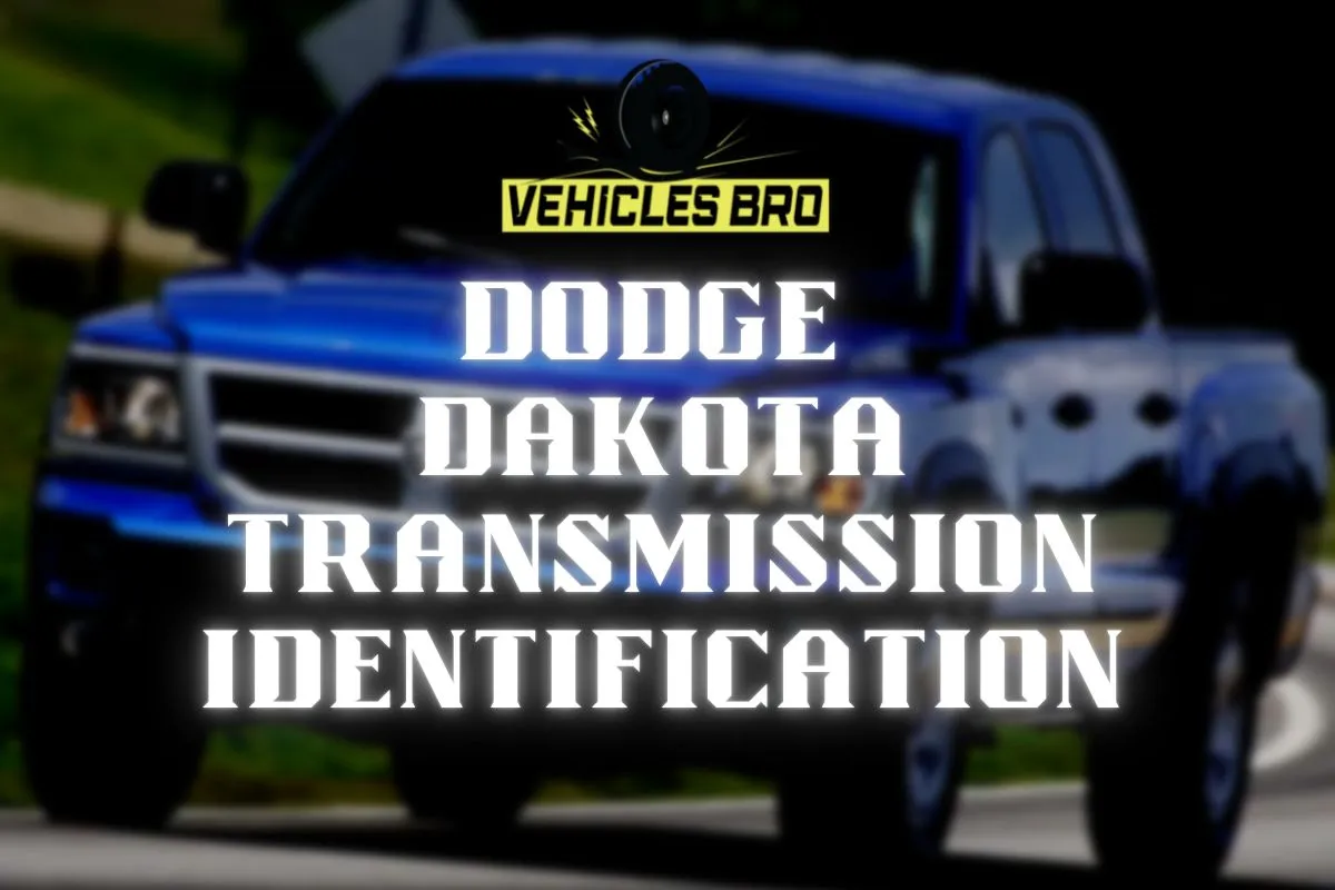 Dodge Dakota Transmission Identification