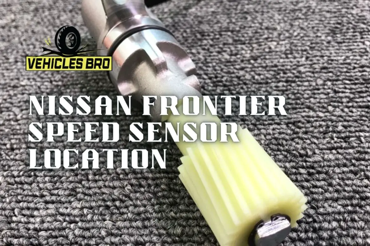 Nissan Frontier Speed Sensor Location